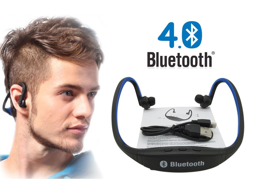 Original S9 Sport Wireless Handfree Bluetooth 4.0 Earphone Headphone Headset Support TF Card Slot for All Phones With Microphone