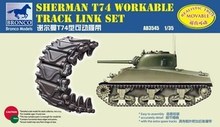 Bronco AB3545 1/35 SHERMAN T74 realizable TRACK enlace SET