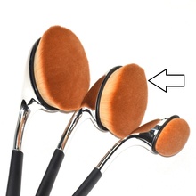 Golf Shape Oval Toothbrush Fluenta Oval 2# MakeUp Brush BRAND NEW