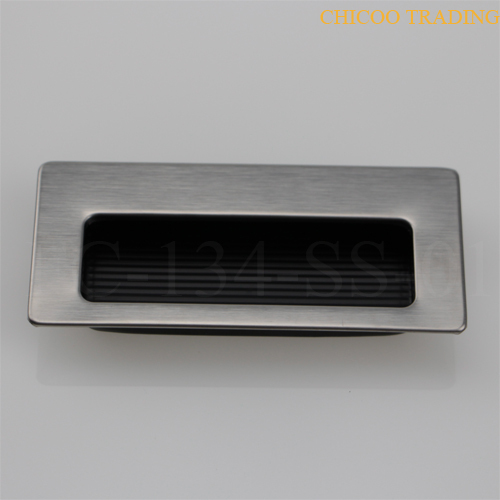 Stainless Steel Flush Recessed Pull Door Handle Drawer Pulls Size