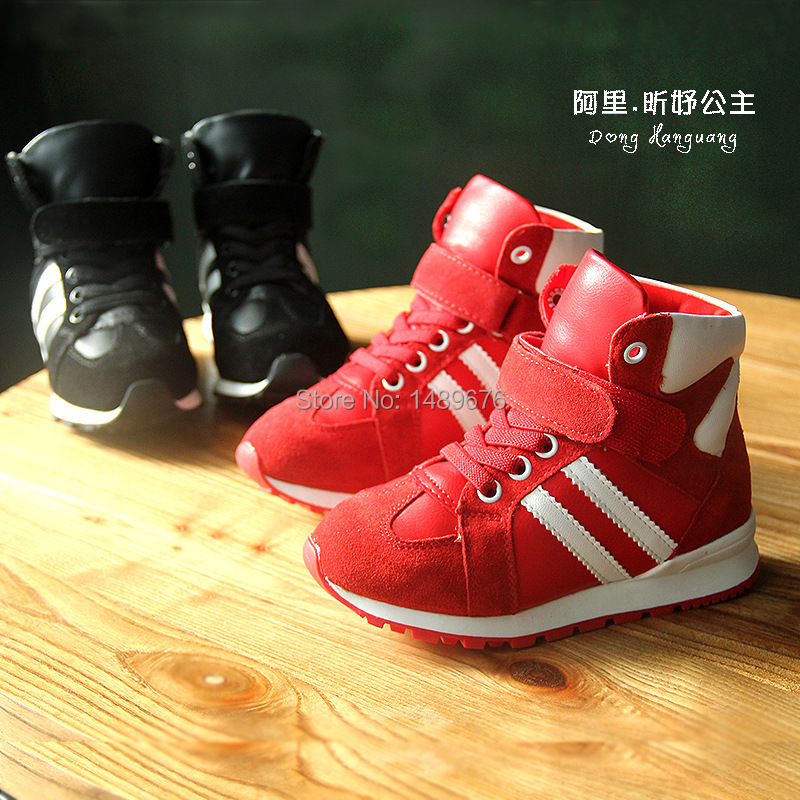 2014 autumn winter new boys and girls children fashion casual sports shoes sneakers leisure shoes