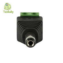 Tanbaby 1pcs 2 5 5 5mm male or female DC joint connector for led strip light
