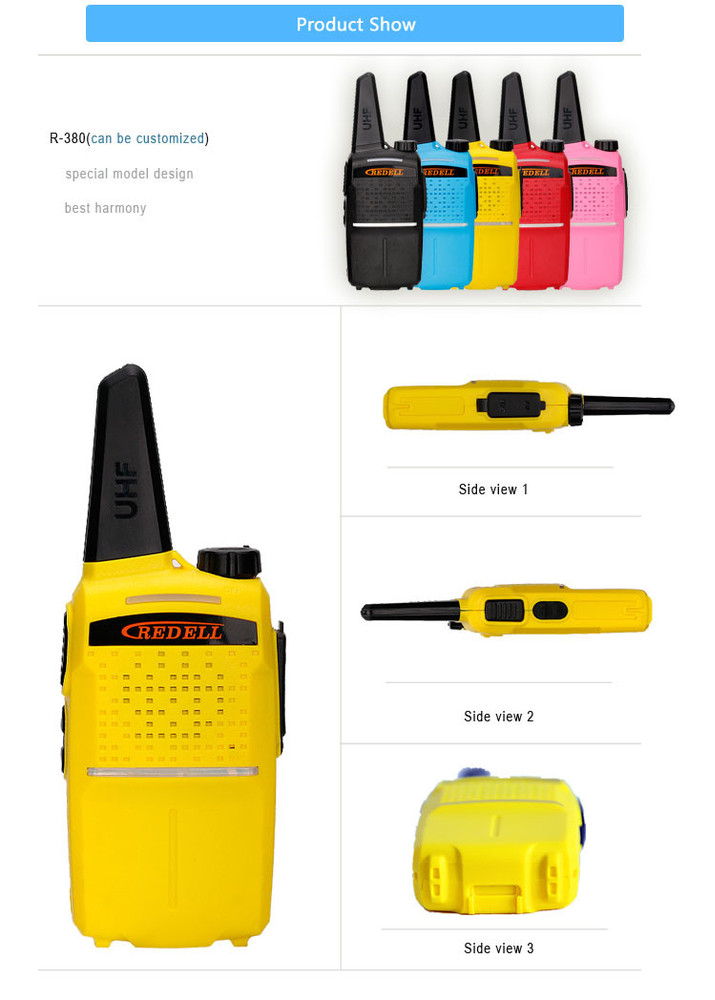 2015 High Quality Ham Radios Redell R-380 professional talkie walkie repeater 20km range