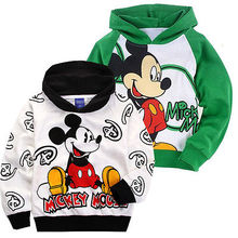 Cartoon Minnie Cute Mouse Kids Boy Girl Hoodies Spring Casual Sweatshirts Unisex Coat Jacket Jumper Clothes