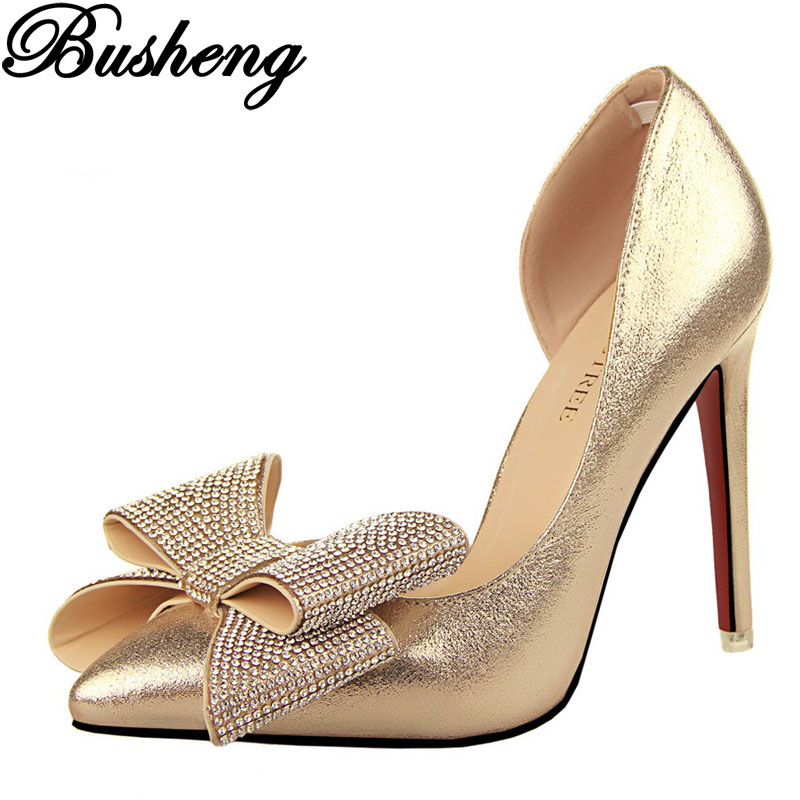 2016 Fashion Sexy Pumps Women Shoes High Heels Women Pumps Wedding Shoes Stitching Pointed Hollow Sandals