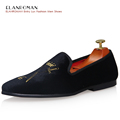 new crown design men loafers luxury brand trendy flat footwear male velvet oxford shoes pigskin lined