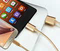 High quality 3 in 1 Double 8 Pin Micro USB Data Charge Cable For iPhone 5