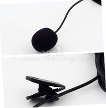 1Pcs 30Hz 15000Hz Mini 3 5mm Tie Lapel Lavalier Clip On Microphone for Lectures Teaching