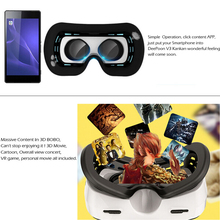 DeePoon V3 Real Virtual Reality VR Gaming 3D Glasses Headset Helmet 3D VR Adult Video w