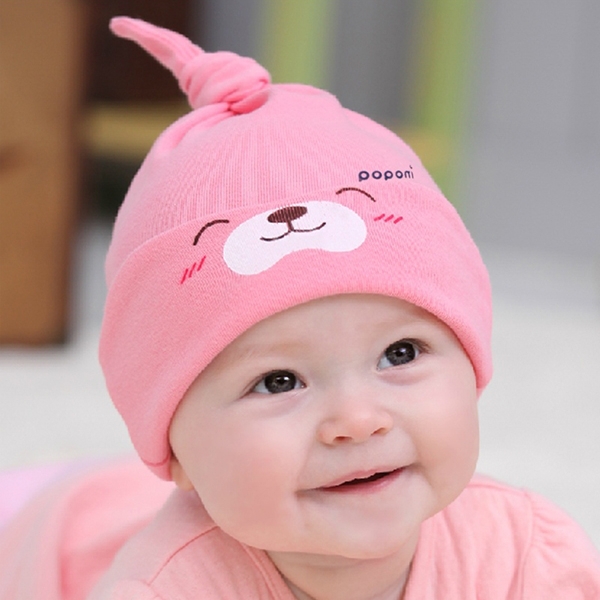 New mult color Cartoon Baby Toddlers Cotton comfort Sleep Cap Headwear Cute Hat