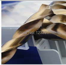 10 unids/set 5.0 * 86 mm toda CNC molido HSS M35 Co5 % brocas helicoidales SS perforación mango cilíndrico por SS / acero / acero fundido hierro alum