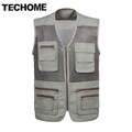 New Arrival 2016 Multi pockets Out door Vest Men Professional Photography Cameraman Mesh Vest for Hunt