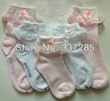 Baby socks lace mesh ventilation in children short hosiery princess girls color cute baby girls pure cotton small kid’s socks