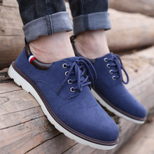 2015 autumn winter fashion men shoes casual breathable flats adult male oxfords sneakers size 39 44