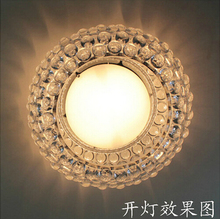 Modern 35/65cm Foscarini Caboche Ceiling Lights Factory Acrylic Ball Abajur Home Ceiling Lamp Fixtures Clear Classical Luminaria