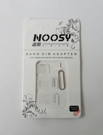   4in1 noosy   nano  sim   apple , iphone samsung galaxy