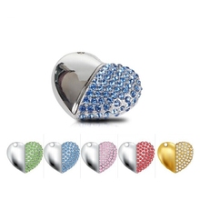 Gadget Gift Waterproof Jewelry USB Flash Drives 2TB Pen Drive 1TB Mini USB 2.0 Memory Stick Disk 8GB 16GB 32GB Key Pendrive 64GB