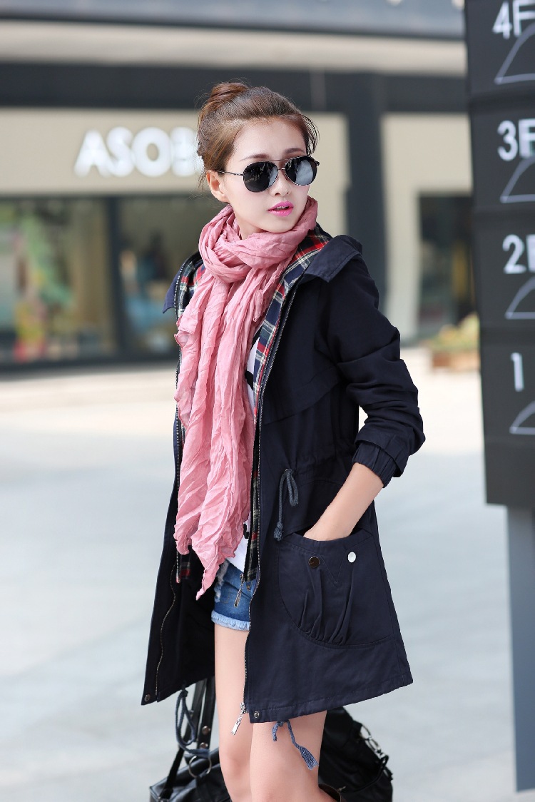 New Fashion 2015 Women Scarf Vintage Ladies Solid Color Black Red White Scarves Warp shawl female