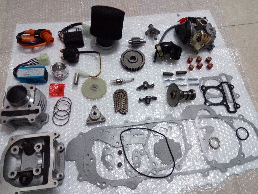 80cc Big Bore Kit Performance Cam CDI Coil Variator Carburetor font b GY6 b font 139QMB