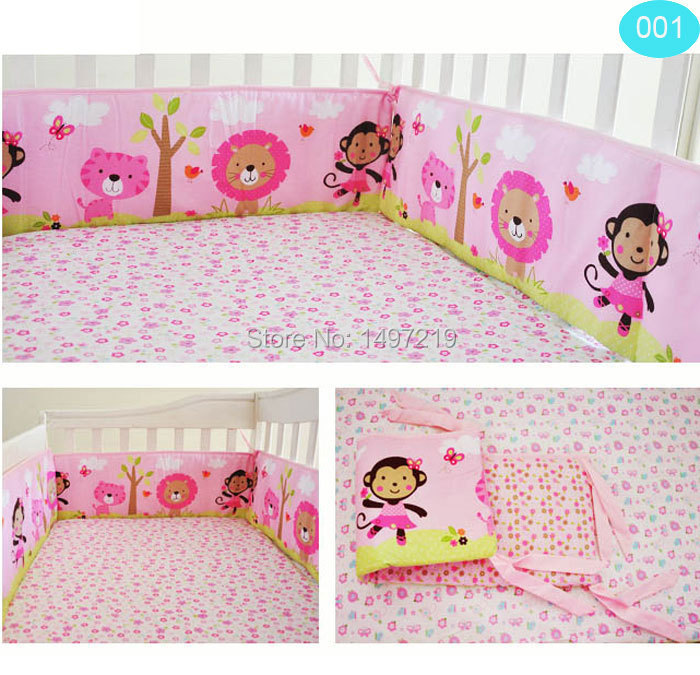 PH170 pink cot bumpers (2)