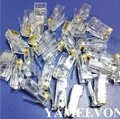 Promotion 50 Pcs RJ45 8P8C Network Cable CAT5E Cat6 Connector Crimp Plug