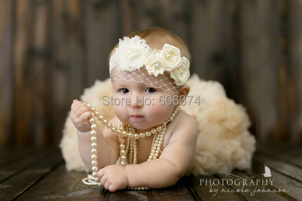 974 New baby headband with veil 207 New Lace Baby Headband Birdcage Veil Shabby Chic Flower Girl Headband    974 New baby headband with veil 207 New Lace Baby Headband Birdcage Veil Shabby Chic Flower Girl Headband