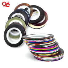 30 colors rolls striping tape line nail art sticker tools beauty decorations for on nail stickers