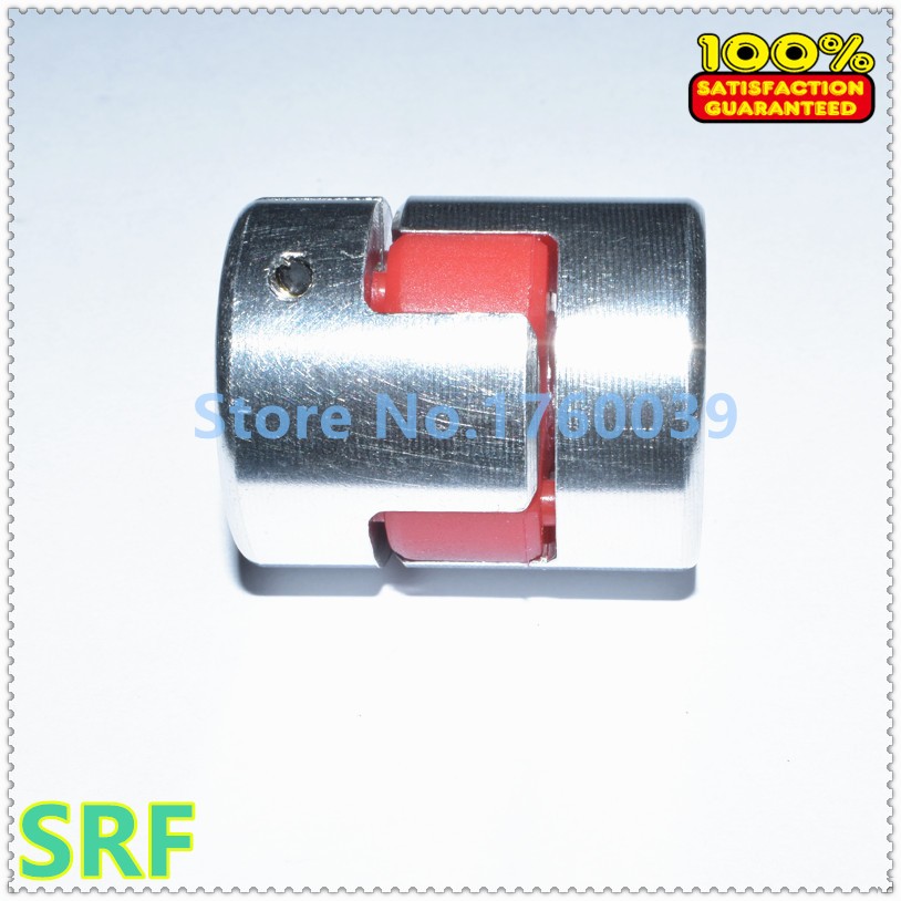 Description Picture 4 of item4pcs/lot 6.35mmx10mm step motor shaft coupler flexible coupling OD 25mmx30mm Plum flexible coupling