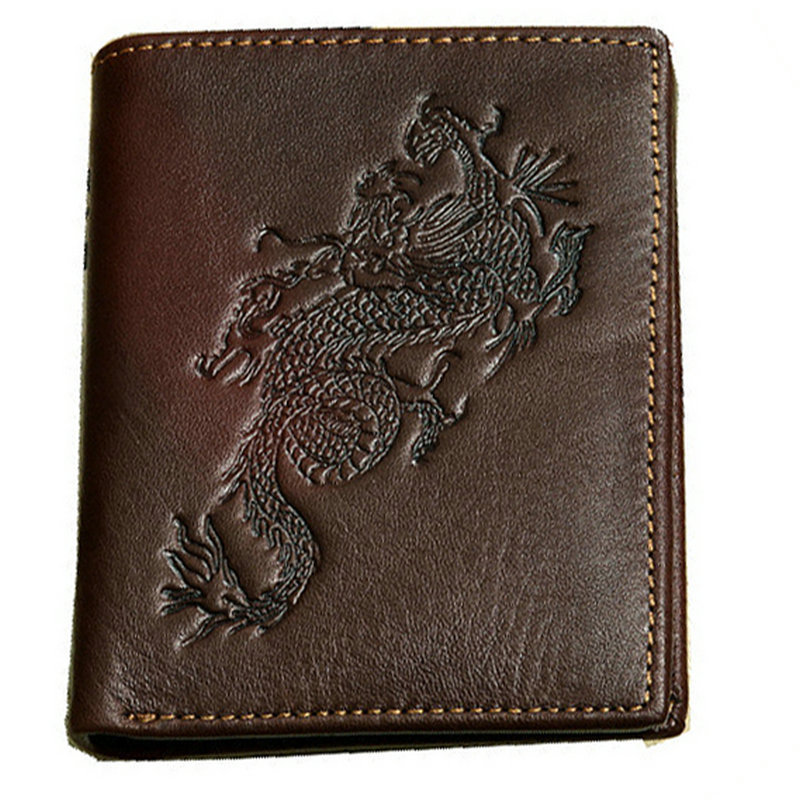 Men\'s Genuine Leather Wallet Head Cowhide Vintage ...