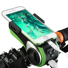 Bike Audio Speaker Mp3 with Bicycle Bell/LED Lamp/Phone Bracket