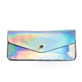 2016 New Trendy Envelope Money Clip Women Fashion Shell like Colorful PU Wallet Ladies Designer Patent