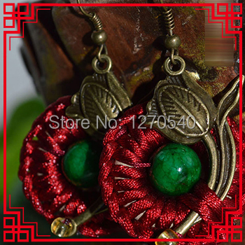 pendientes etnicos largos