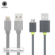 GGMM Mobile phone cables,Smart Micro USB Cable Charging Data Sync Cords for iPhone 5 5s 6 6s plus for Samsung S7 S6 HTC xiaomi