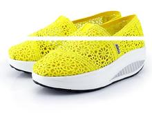 2015 summer women fashion shoes breathable shoes muffin Korean shook lose weight shoes female high heel
