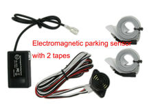 Electromagnetic parking sensor U301,car parking Assistance,reverse parking sensor,no holed no drilled,Free shipping,with 2 tapes