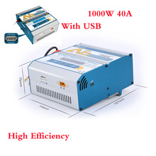 High efficiency A6 dc battery balance charger 1000w 40a fast charger with usb port 5v/1a for rc helicopter battery uav battery