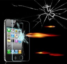 HD Tempered Glass Screen Protector For Alppe iPhone 5 5s 5c High Quality 0.3mm Ultra Thin phone Film Free Shipping