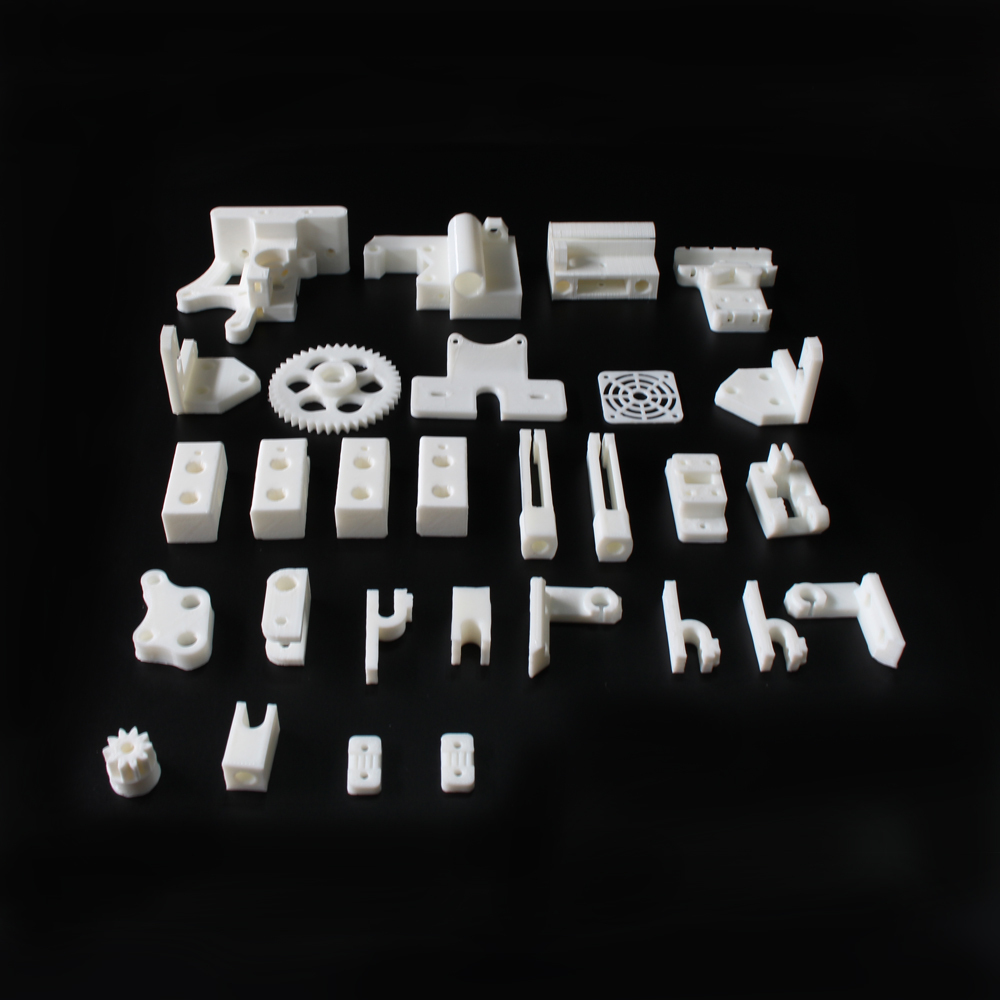 Prusa Mendel i3 PLA plastic Parts Kit DIY Prusa i3 Acrylic frame 3D Printer printed parts