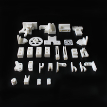 RepRap Prusa Mendel i3 PLA plastic Parts Kit DIY Prusa i3 Acrylic frame 3D Printer printed parts – White Free Shipping