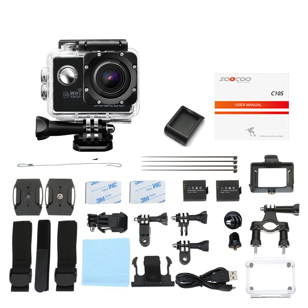 soocoo c10s Sports action camera packet list