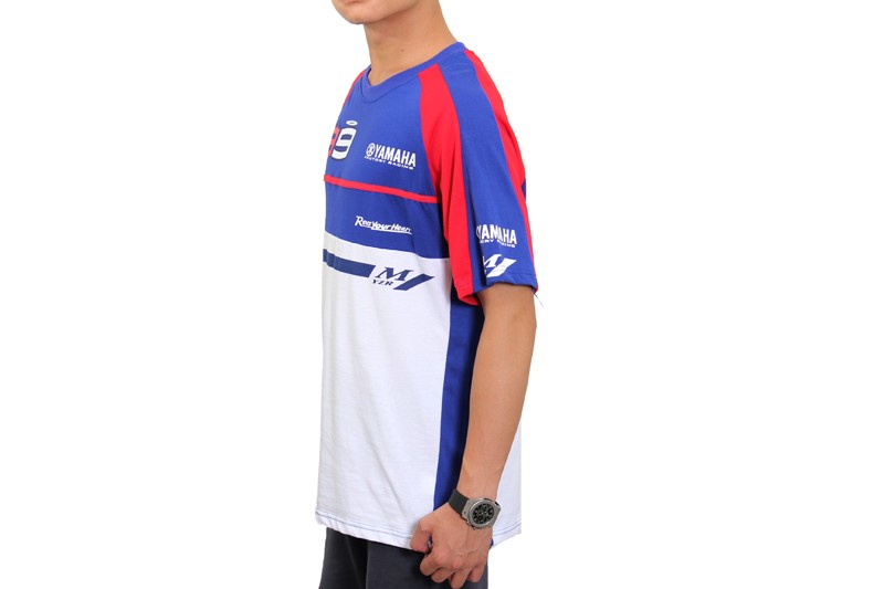 Motorcycle-Motocross-casual-T-shirt-Jorge-Lorenzo-99-M1-Factory-Racing-Team-Moto-GP-Blue-red (2)