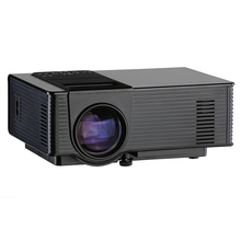 DH-mini298+ LCD Video Support TV Play Projector Portable Manual Focus Proyector Home Theater Build-in 2W Speaker Beamer