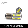 2x High Quality 1157 BAY15D P21 5W 33 SMD 5630 5730 Car Led Turn Signal Lights