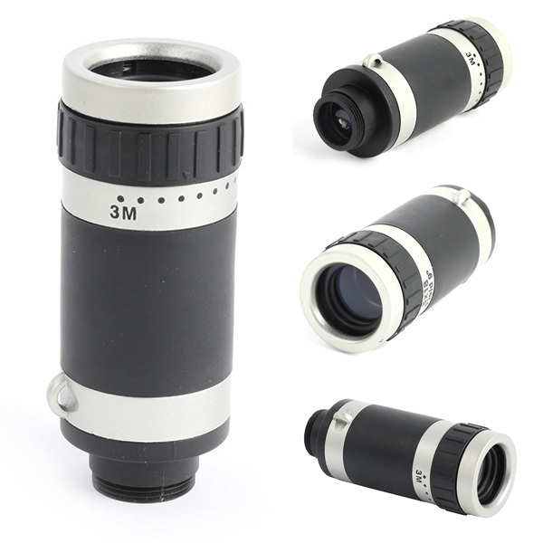 Hot For iPhone 6 8X Zoom Optical Telescope Telephoto Camera Lens Kit Case Cover New
