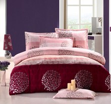 UNIHome textile,Reactive Print bedding sets luxury include Duvet Cover Bed sheet Pillowcase,King Queen Full NEW