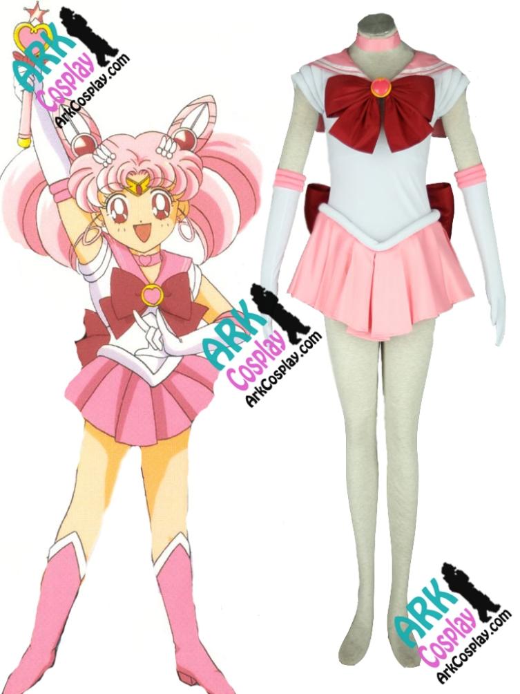 Купить "Sailor Moon Cosplay Sailor Chibi Moon Chibiusa Cosplay Pink Gi...
