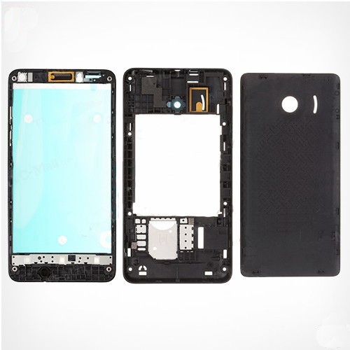 Free-shipping-Original-New-Full-Housing-Cover-Repair-Part-for-Huawei-Ascend-Y300-Black