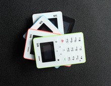 AIEK M5 Card Cell Phone 4 5mm Ultra Thin Pocket Mini Phone Quad Band Low Radiation