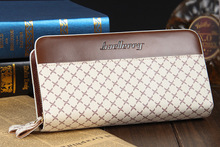 Large Capacity Baellerry Brand Business Men Clutch Wallet High Grade PU Leather Alligator Men Clutch Bag