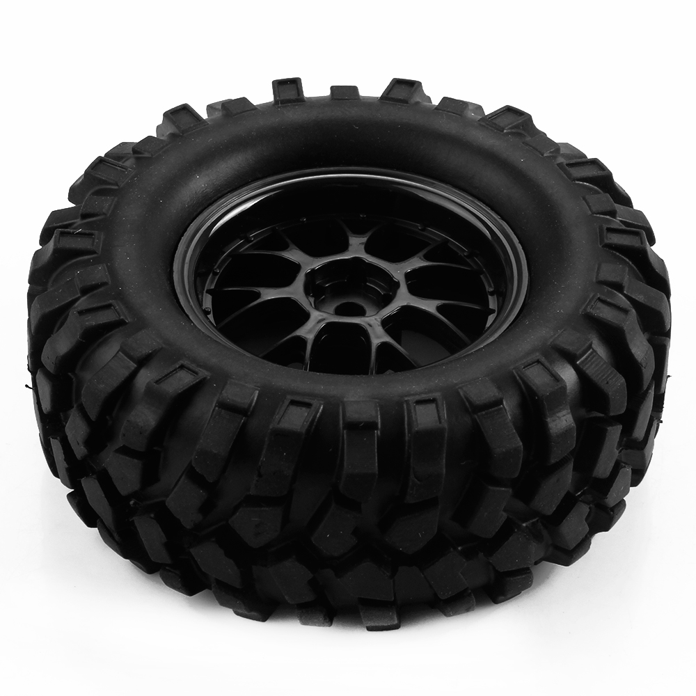 4Pcs/Set Remote Control Toy Car Rubber Tires Wheel Rim For RC 110